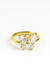 ''Fashionable Dreamflight ring with modern detailing from Sanzorah”
